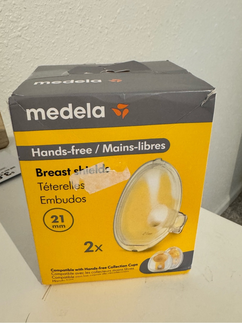 Medela shields 21mm